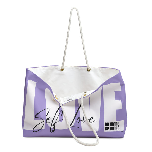 ♡ Do More .: BE More .: Self-LOVE Oversized  Weekender Tote Bag