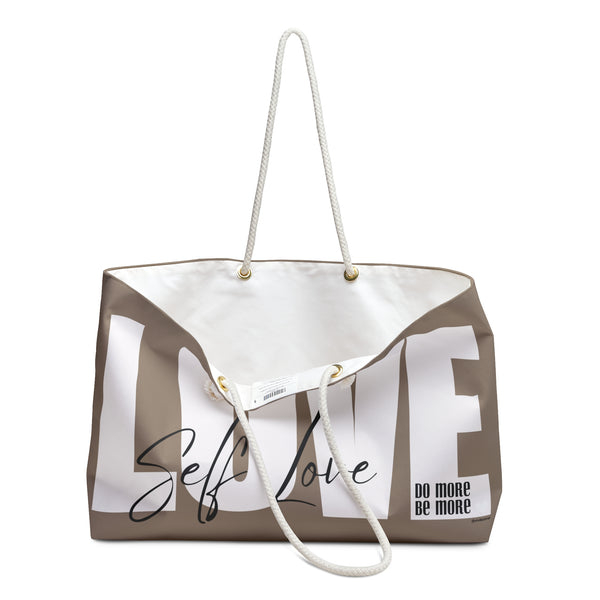 ♡ Do More .: BE More .: Self-LOVE Oversized  Weekender Tote Bag