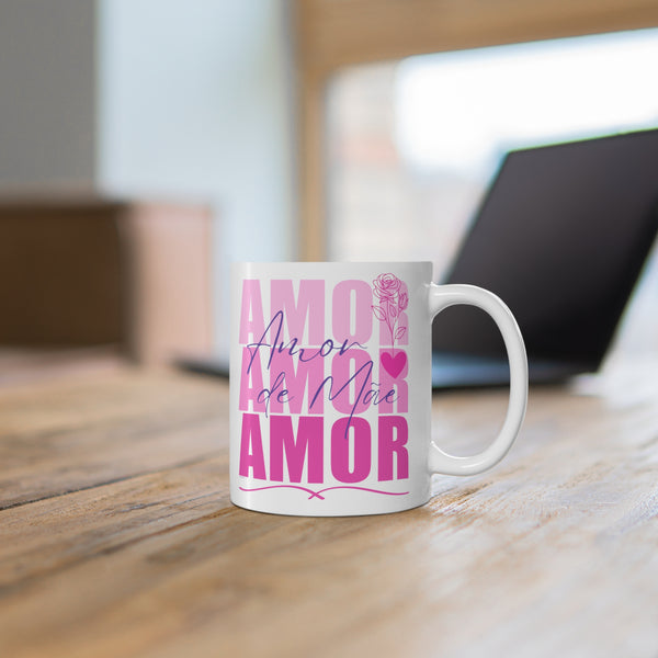 ♡ Amor de Mãe .:  Coffee or Tea Mug  :: 11oz