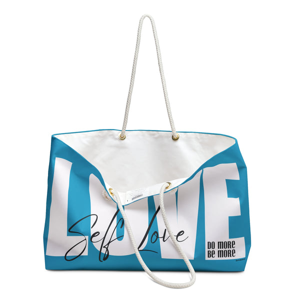♡ Do More .: BE More .: Self-LOVE Oversized  Weekender Tote Bag