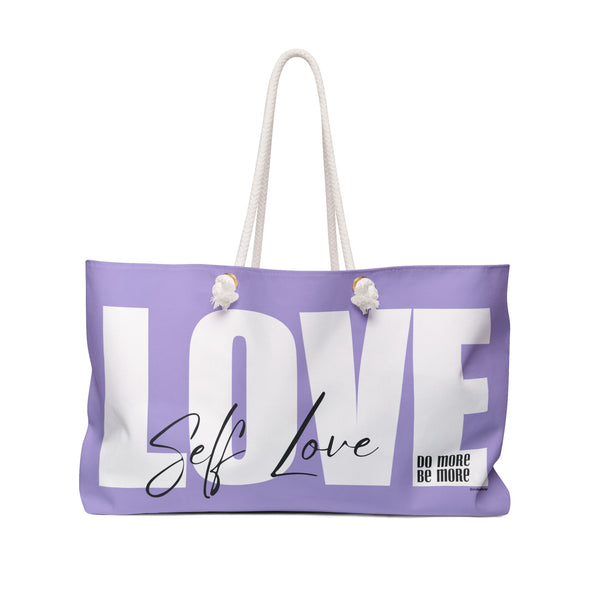♡ Do More .: BE More .: Self-LOVE Oversized  Weekender Tote Bag