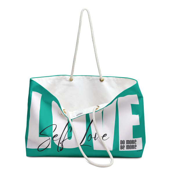 ♡ Do More .: BE More .: Self-LOVE Oversized  Weekender Tote Bag
