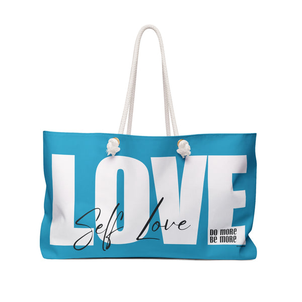 ♡ Do More .: BE More .: Self-LOVE Oversized  Weekender Tote Bag