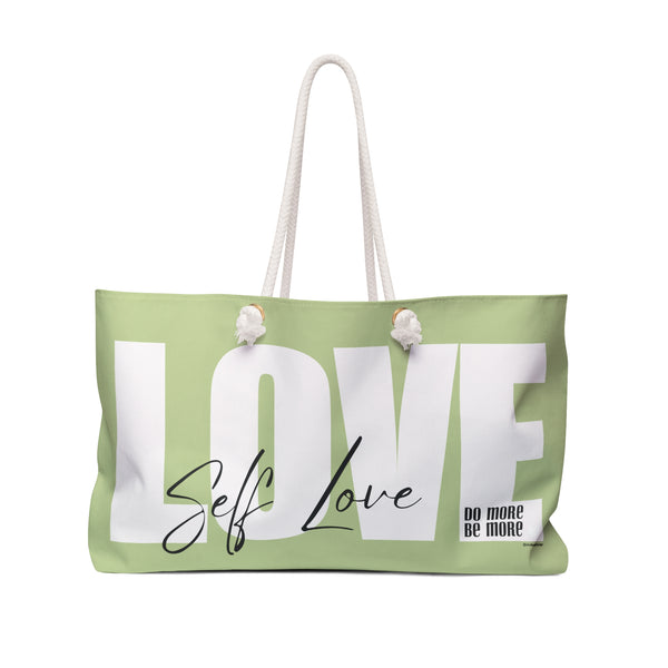 ♡ Do More .: BE More .: Self-LOVE Oversized  Weekender Tote Bag