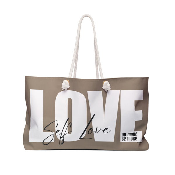 ♡ Do More .: BE More .: Self-LOVE Oversized  Weekender Tote Bag