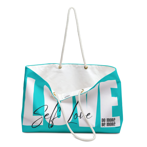 ♡ Do More .: BE More .: Self-LOVE Oversized  Weekender Tote Bag