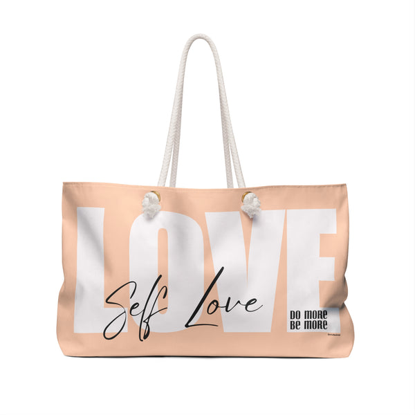 ♡ Do More .: BE More .: Self-LOVE Oversized  Weekender Tote Bag