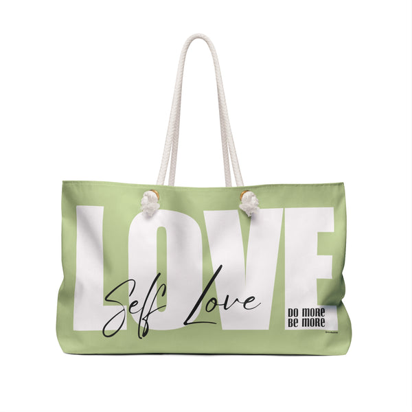 ♡ Do More .: BE More .: Self-LOVE Oversized  Weekender Tote Bag