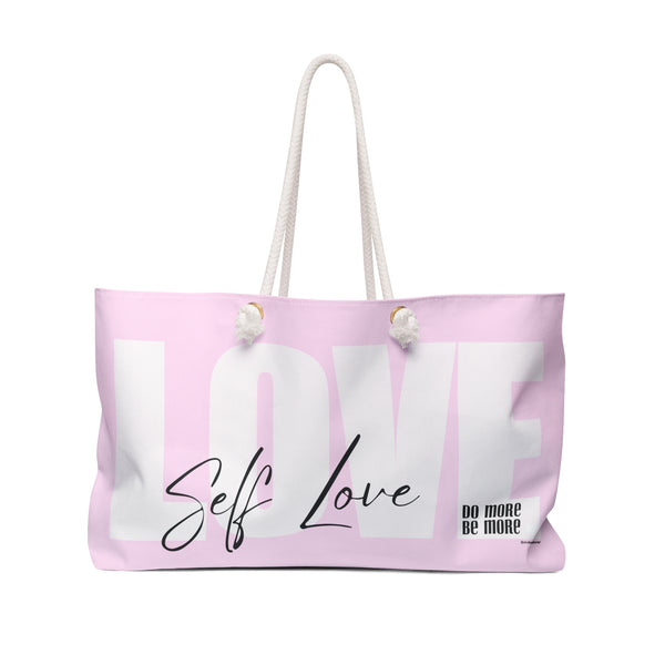 ♡ Do More .: BE More .: Self-LOVE Oversized  Weekender Tote Bag