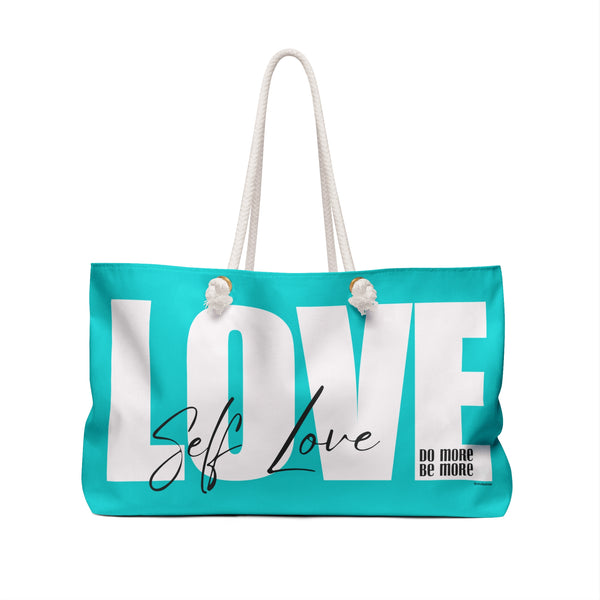 ♡ Do More .: BE More .: Self-LOVE Oversized  Weekender Tote Bag