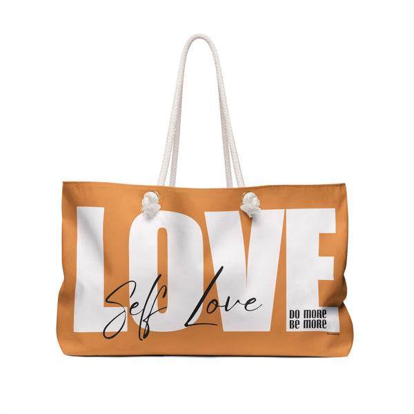 ♡ Do More .: BE More .: Self-LOVE Oversized  Weekender Tote Bag