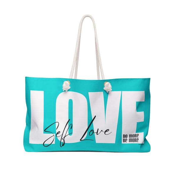 ♡ Do More .: BE More .: Self-LOVE Oversized  Weekender Tote Bag