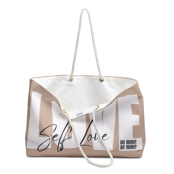 ♡ Do More .: BE More .: Self-LOVE Oversized  Weekender Tote Bag