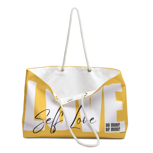 ♡ Do More .: BE More .: Self-LOVE Oversized  Weekender Tote Bag
