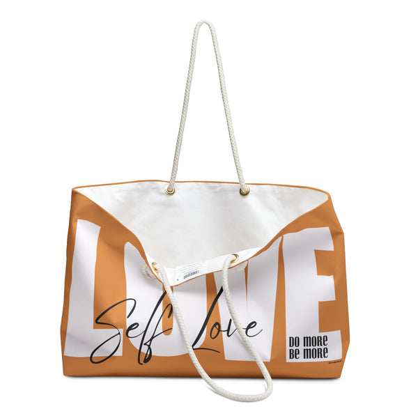 ♡ Do More .: BE More .: Self-LOVE Oversized  Weekender Tote Bag