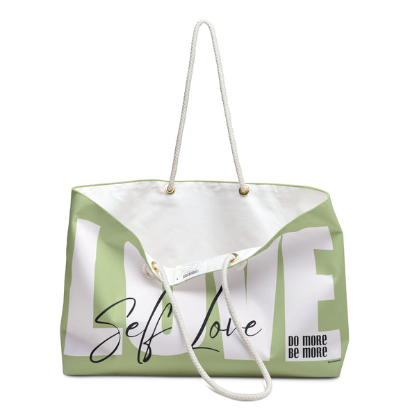 ♡ Do More .: BE More .: Self-LOVE Oversized  Weekender Tote Bag