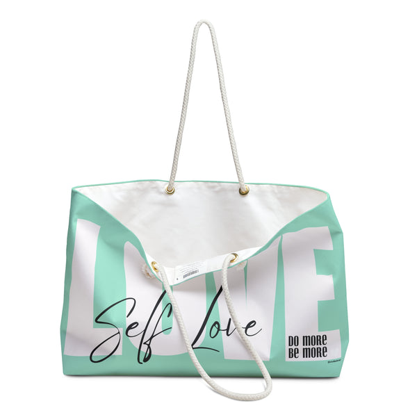 ♡ Do More .: BE More .: Self-LOVE Oversized  Weekender Tote Bag