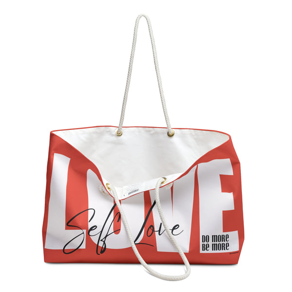 Do More .: BE More .: Self-LOVE Oversized  Weekender Tote Bag