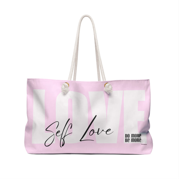 ♡ Do More .: BE More .: Self-LOVE Oversized  Weekender Tote Bag