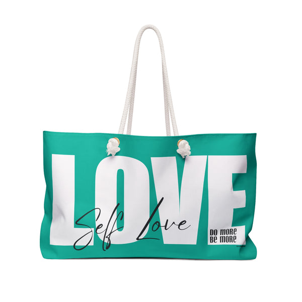 ♡ Do More .: BE More .: Self-LOVE Oversized  Weekender Tote Bag