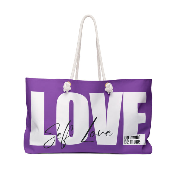 ♡ Do More .: BE More .: Self-LOVE Oversized  Weekender Tote Bag