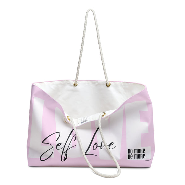♡ Do More .: BE More .: Self-LOVE Oversized  Weekender Tote Bag