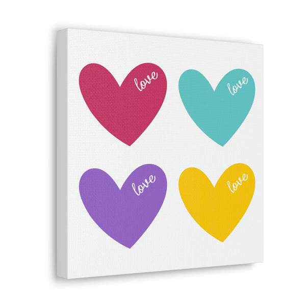 LOVE ♡ Inspirational Canvas Gallery Wraps