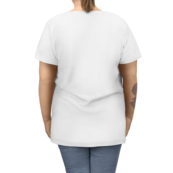 "Life, Liberty and the pursuit of Happiness" .: Women's Curvy Tee (Plus size fit)
