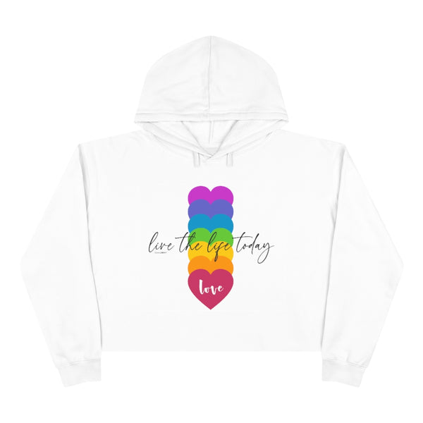 ♡ Live the Life Today :: Super Stylish Crop-top Hoodie