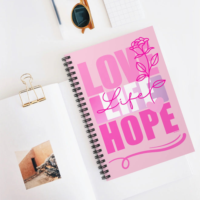 ♡ PINK &quot;Self-LOVE :: AMOR PRÓPRIO&quot; Classic Inspirational Notebooks