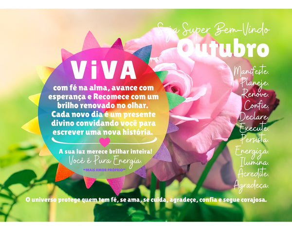 Calendário 2026 VIVA A VIDA :: Edição Exclusiva "Iluminação"