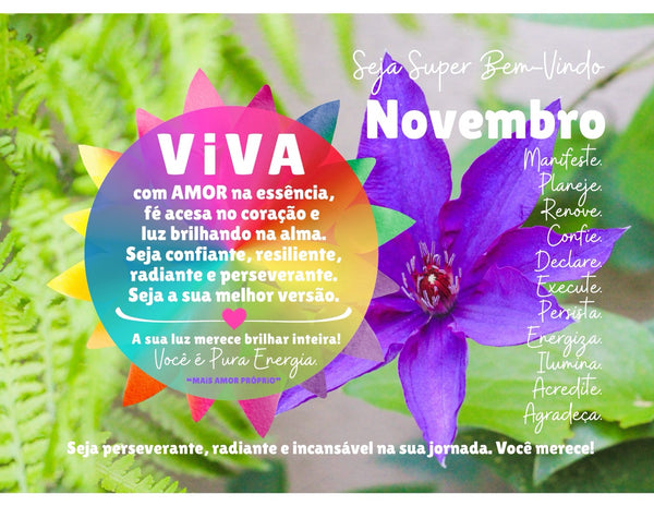 Calendário 2026 VIVA A VIDA :: Edição Exclusiva "Iluminação"