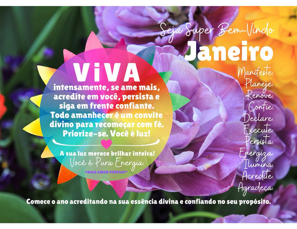 Calendário 2026 VIVA A VIDA :: Edição Exclusiva "Iluminação"