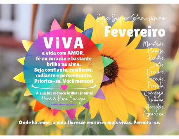 Calendário 2026 VIVA A VIDA :: Edição Exclusiva "Iluminação"