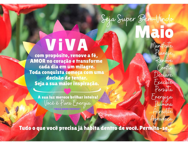 Calendário 2026 VIVA A VIDA :: Edição Exclusiva "Iluminação"