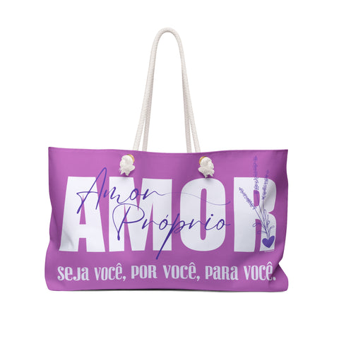 ♡ Amor Próprio :: Coleção Lavanda :: Weekender Tote