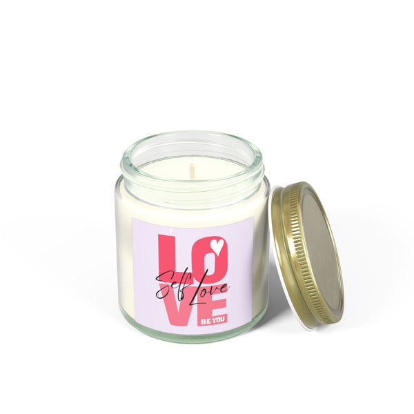 ♡ SELF LOVE .: Scented Candle (4oz) Eco Friendly