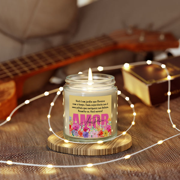 ♡ Amor Próprio .: Scented Candle (4oz) Eco Friendly