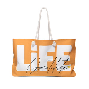 ♡ LIFE .: Gratitude :: Weekender Tote