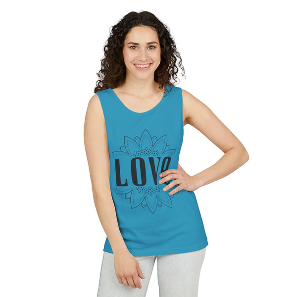 LOVE .: Garment-Dyed Tank Top