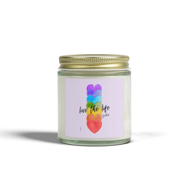 ♡ Live the Life .: Gratitude .: Scented Candle (4oz) Eco Friendly