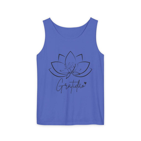 Gratidão .: Garment-Dyed Tank Top