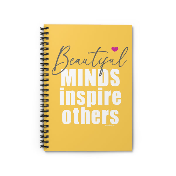 ♡ Spiral Notebook with Inspirational Design :: 118 Ruled Line