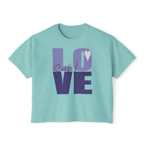 Self LOVE .: Women's Boxy Tee (Boxy fit)