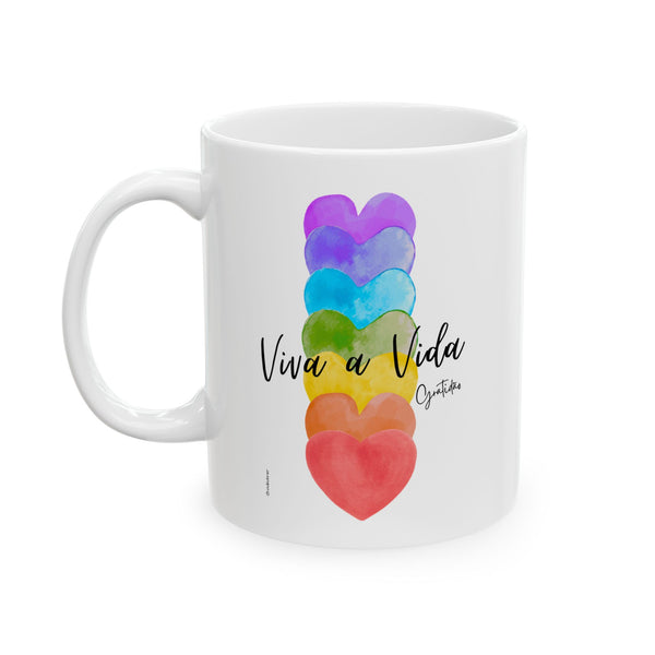 ♡ Viva a Vida : Gratidão :: Coffee or Tea Mug  :: (11oz, 15oz)