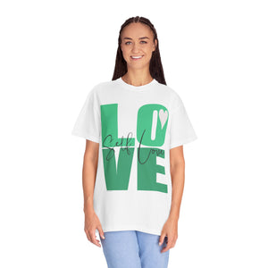 ♡ Self-LOVE .: Garment Dyed 100% Cotton T-Shirts (Relaxed fit)
