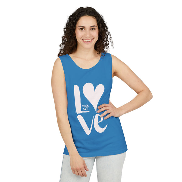 More Self LOVE .: Garment-Dyed Tank Top