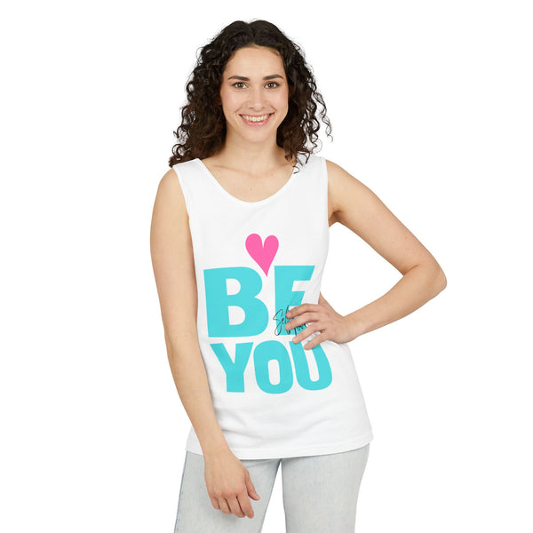 BE YOU .: Garment-Dyed Tank Top