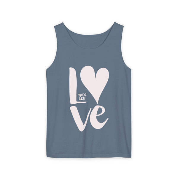 More Self LOVE .: Garment-Dyed Tank Top