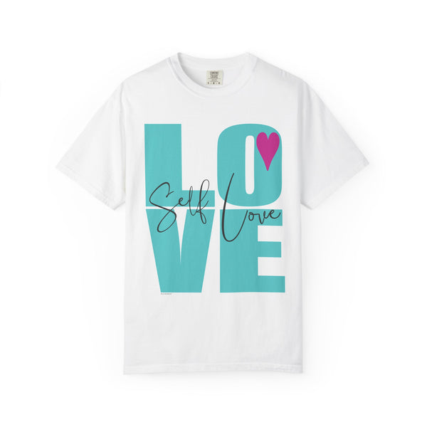 ♡ Self-LOVE .: Garment Dyed 100% Cotton T-Shirts (Relaxed fit)